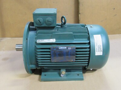 LEESON IEC METRIC MOTOR 193346.60 C132T17FZ46A 230/460V 10 HP 7.5 KW DF132MD 3PH