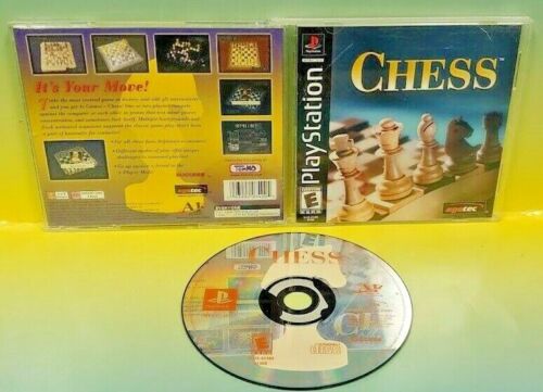 Chess agetec  -  Playstation 1 2 PS1 PS2 Game Complete Works Tested - Picture 1 of 1