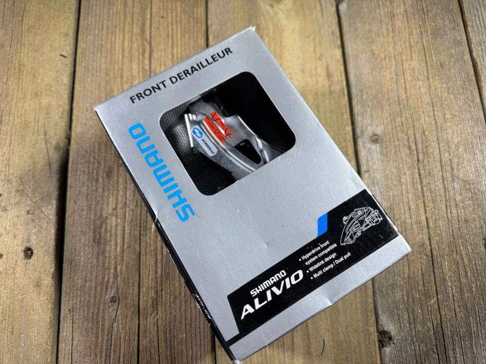 Shimano Alivio FD-M412 Derailleur Top Pull 34.9 mm NOS Mountain MTB Bike Japan - Image 2 of 4