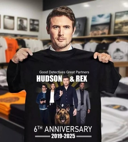 Good Detectives Great Partners Hudson And Rex 6Th Anniversary 2019 2025 Shirt - 第 5/6 張圖片