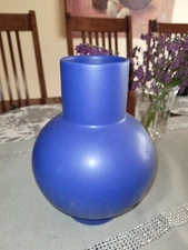 New Raawii Strom Earthenware Designer Large Vase 9.5"H x 7" Dia. Choose Color