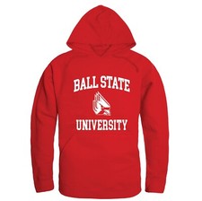 Ball State University Cardinals BSU NCAA Seal Hoodie