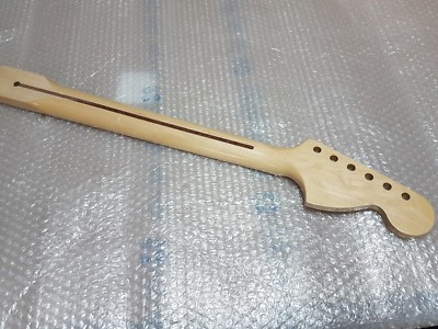 90's  FENDER STRATOCASTER LEFT HAND MAPLE NECK - 3 BOLT & BULLET