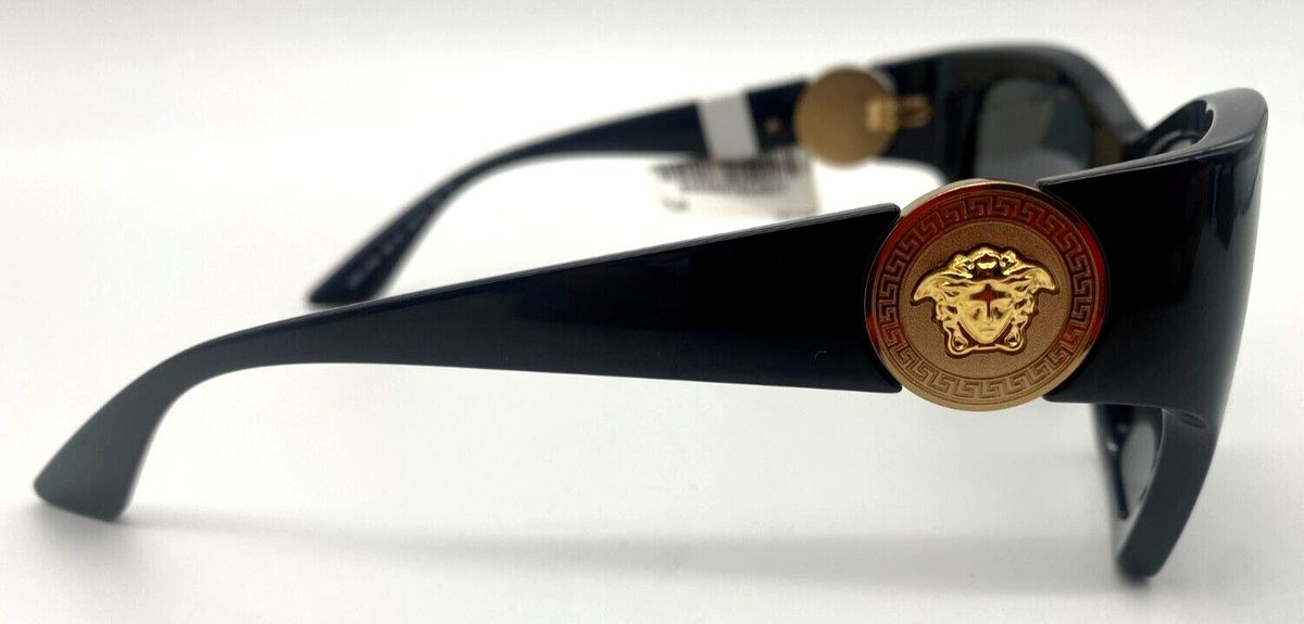 VERSACE SUNGLASSES VE4452 GB1/87 WOMEN VERSACE MOD 4452 BLACK Gold Medusa Versace NEW VERSACE VE4452 GB1/87 WOMEN SUNGLASSES VERSACE  main image 2