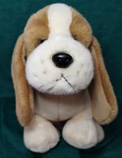  Russ Berrie Bixby Basset Hound Plush Puppy Dog 11" Realistic Beagle 