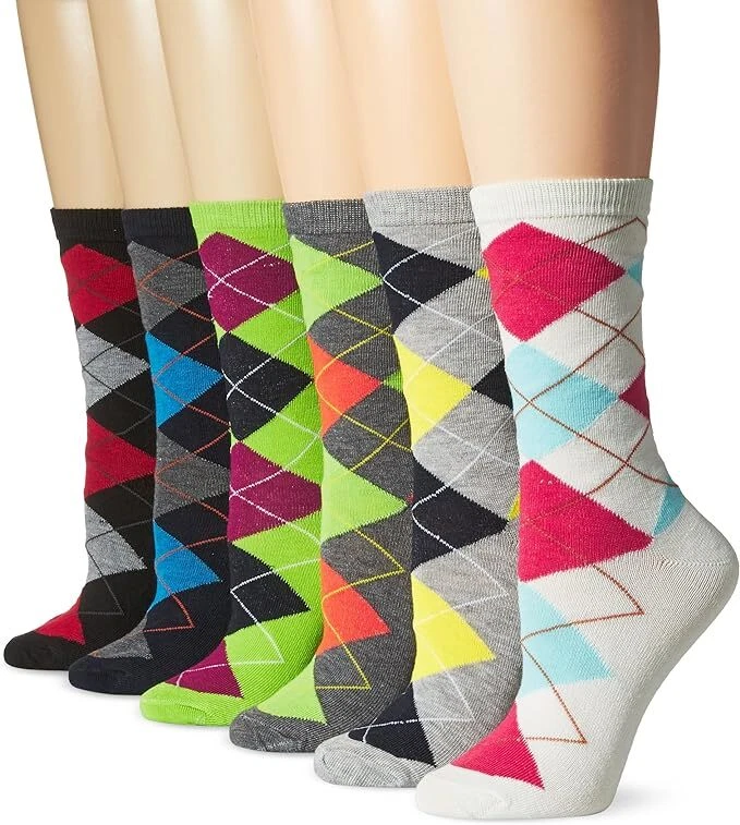 CALCETINES MAMIA DISEÑO MUJER 6 Pares Talla 9-11 ¡Envío Gratis! Foto 4 de 4