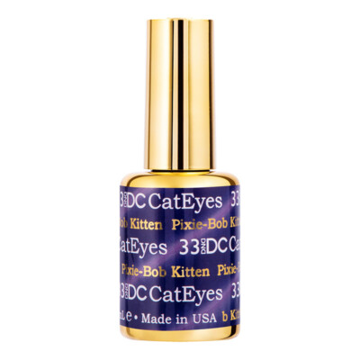 DND DC Cat Eye Soak Off LED/UV Gel 18 ml 0.6 oz DC-CE-33 Pixie-Bob-Kitten