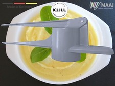 Schiacciapatate MasterClass In Acciaio Inox 31cm - Per Purè Liscio Senza Grumi, Con Supporto Pentole - Foto 8