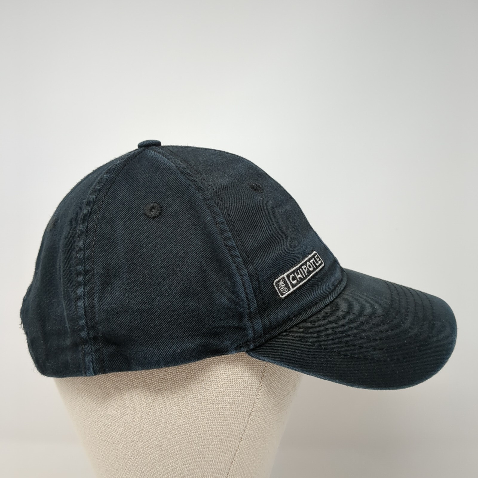Chipotle Strapback Baseball Cap Blue One Size Adj… - image 4