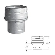 3" PelletVent Pro 3" - 4" Increaser - 3PVP-X4