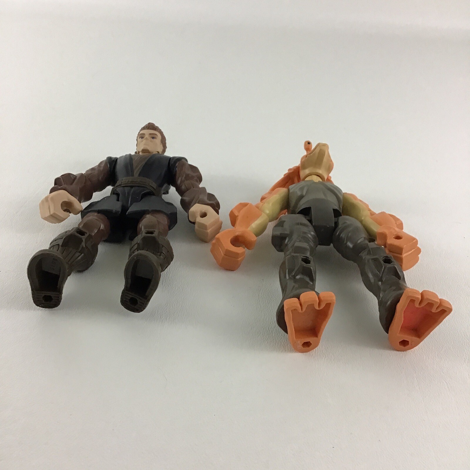 Disney Star Wars Hero Mashers Jar Jar Binks Anakin Skywalker Figure Lot Hasbro