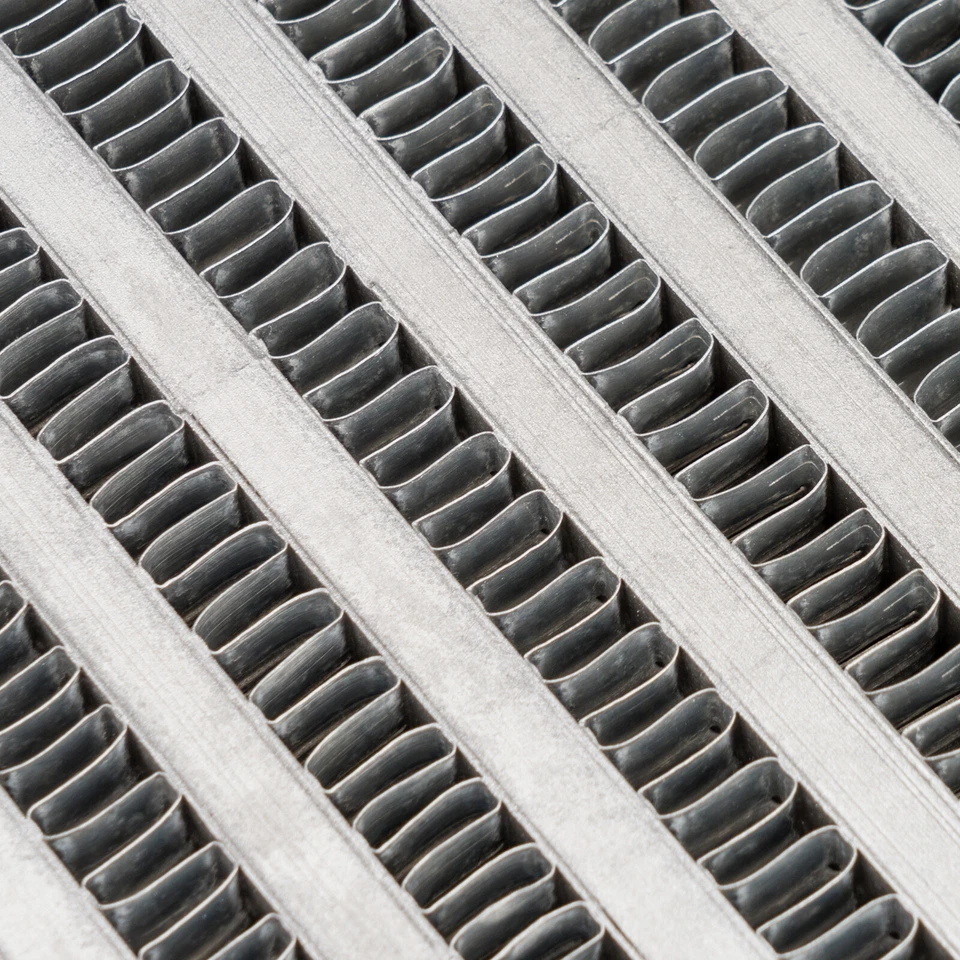 23"x11.25"x2.75" Front Mount Same Side Intercooler Turbo Universal Aluminum - Image 2 of 4