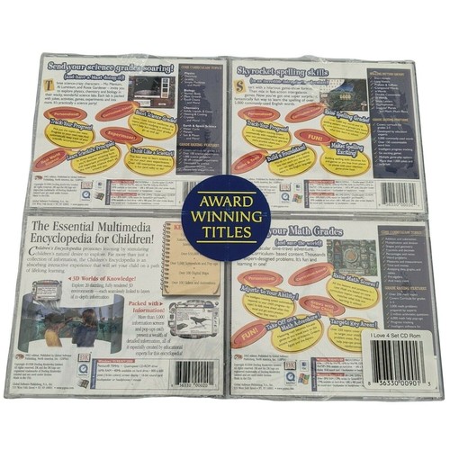 DK INTERACTIVE SET: I Love Spelling, Science &Math/Children's Encyclopedia WIN95 - Picture 2 of 5