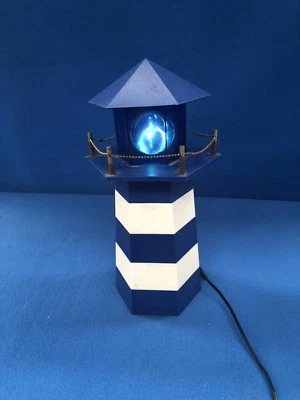 Blue White Lighthouse Lamp Kitch Collectables Gumtree Blue White Lighthouse Lamp Kitch Collectables Gumtree