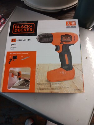 BRAND NEW BLACK+DECKER 8V MAX* Cordless Lithium Drill - BDCD8C