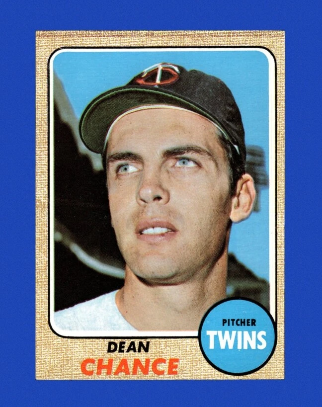 Dean Chance trading card