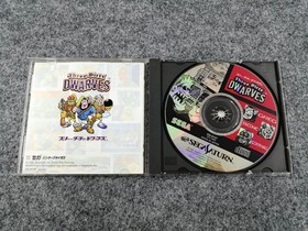 Sega Saturn Soft Three Dirty Dwarfs Used