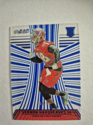 2016 Panini Clear Vision - Rookies Level 1 Vernon Hargreaves #102 Blue /99 (RC)