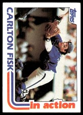 Carlton Fisk 1982 Topps #111 White Sox MLB READ FREE SHIPPING AutographDen