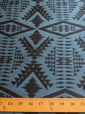 Pendleton Diamond River Tonal Azure Fabric  8 Yards 