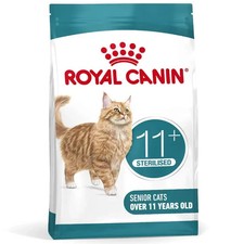Royal Canin Ageing 11+ Sterilised Adult Dry Cat Food (All Sizes Packs)
