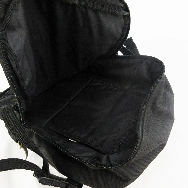 J.CREW Bolso de Hombro Body Bag Bandolera Logo Bordado Negro Caqui - Imagen 4 de 4