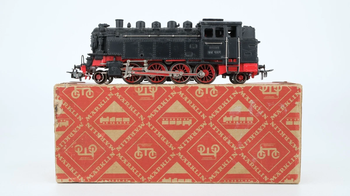 Märklin T 800 Lokomotive Dampflok mit OVP - defekt - Ersatzteile