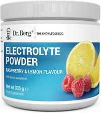 Dr. Berg Electrolyte Powder Drink Supplements 1000Mg Potassium 50 Serving