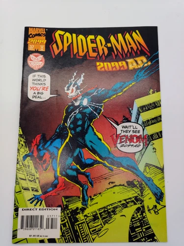 SPIDER-MAN 2099 #37 Venom 2099 Chaykin VARIANT 1995 FN/VF 7.0 Amazing Fantasy 15