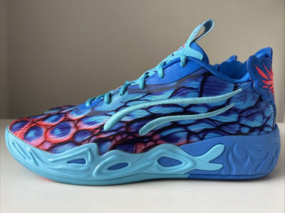 NEW Puma MB.04 Lo Alien Skins Men Basketball Shoes Size 13 Ultra Blue 311318-01