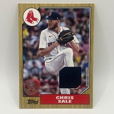2022 Topps 1987 Topps Relic Chris Sale #CSA BOS