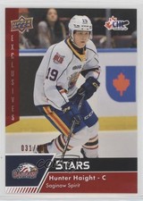 2022-23 Upper Deck CHL Stars Exclusives 31/100 Hunter Haight #336 16uw