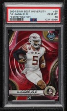 2024 Bowman U Red Refractor 2/10 DJ Uiagalelei #55 PSA 10 GEM MT 3hd