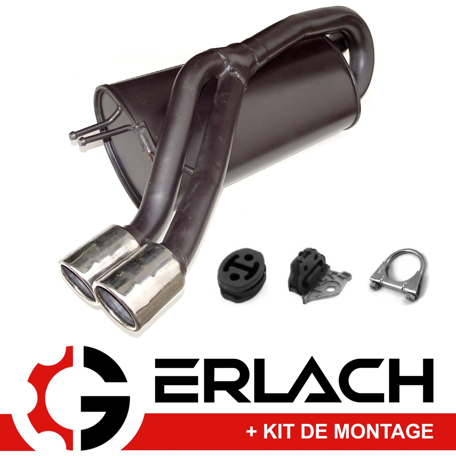 Silencieux arriere Lancia Delta III 1.4 pour controle technique