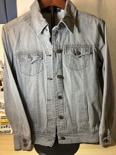 Bill Blass Vintage Denim Jacket designer button down size Medium