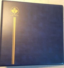 Uni-Safe U412 Oversize 3-ring Binder for 9.5" x 11" 116W 102 Card Holder Sheets