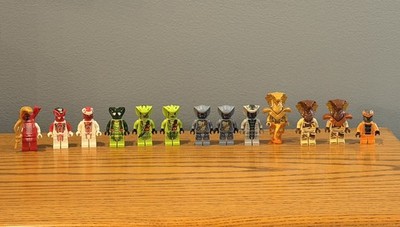 LEGO Ninjago 13 Serpentine Minifigures Lot - Warriors & Generals   Vintage   