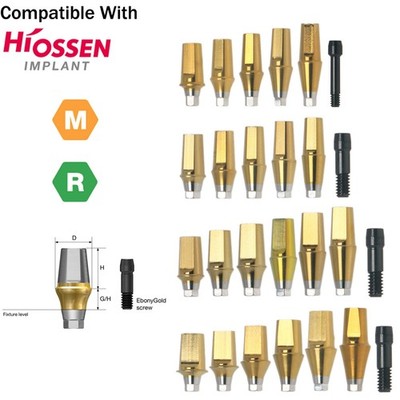 Dental Titanium Straight Transfer Abutment Mini/Regular for Osstem Hiossen TS