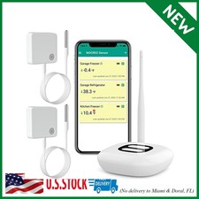 WiFi Thermometer Freezer Alarm, Email Alert, App Notification, Data Record Expor