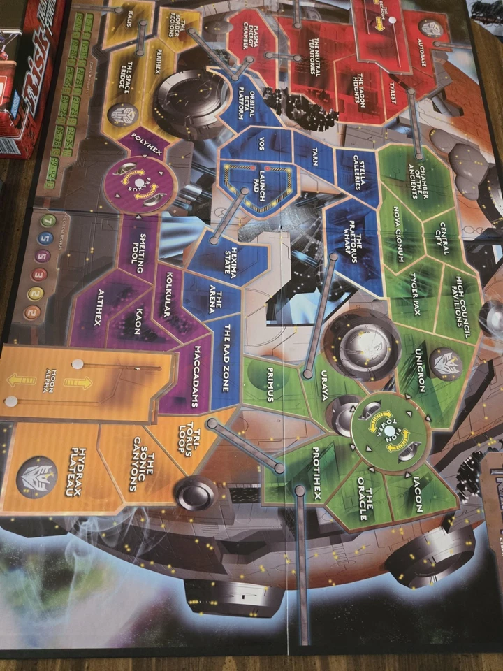  Risk - Transformers, Cybertron Battle Edition Parker Brothers 2007 - Image 2 of 4