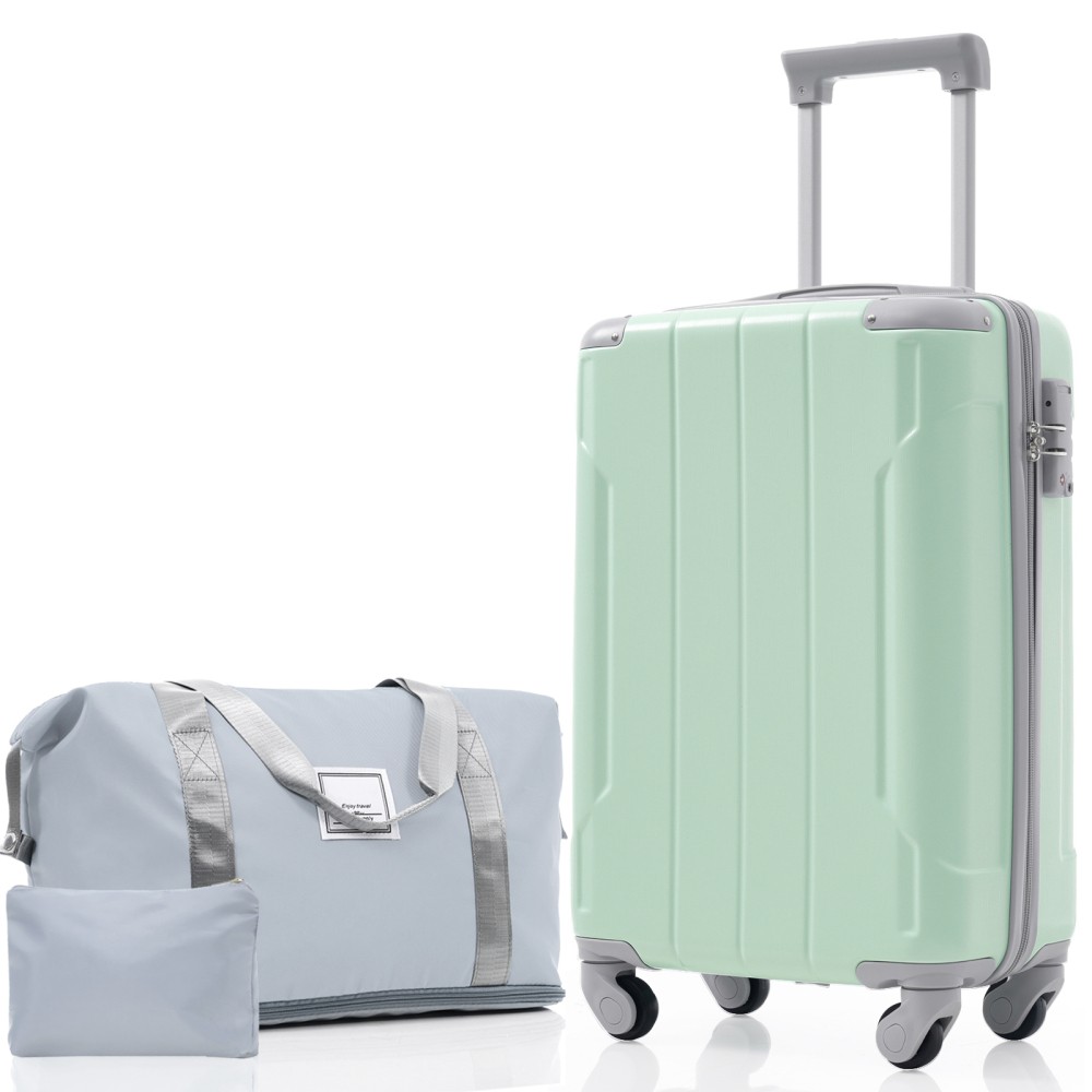 Set, Abs Hardshell Spinner, Lightweight, Blue