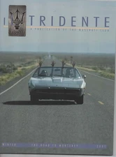 IL Tridente Magazine, No 42, Winter 2001-Maser Miglia-Dodici V12 Engine-Monterey