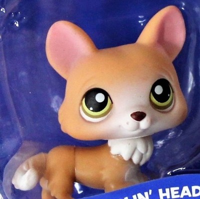Littlest Pet Shop Great Dane Corgi Skates Pair #183 184 LPS Hasbro