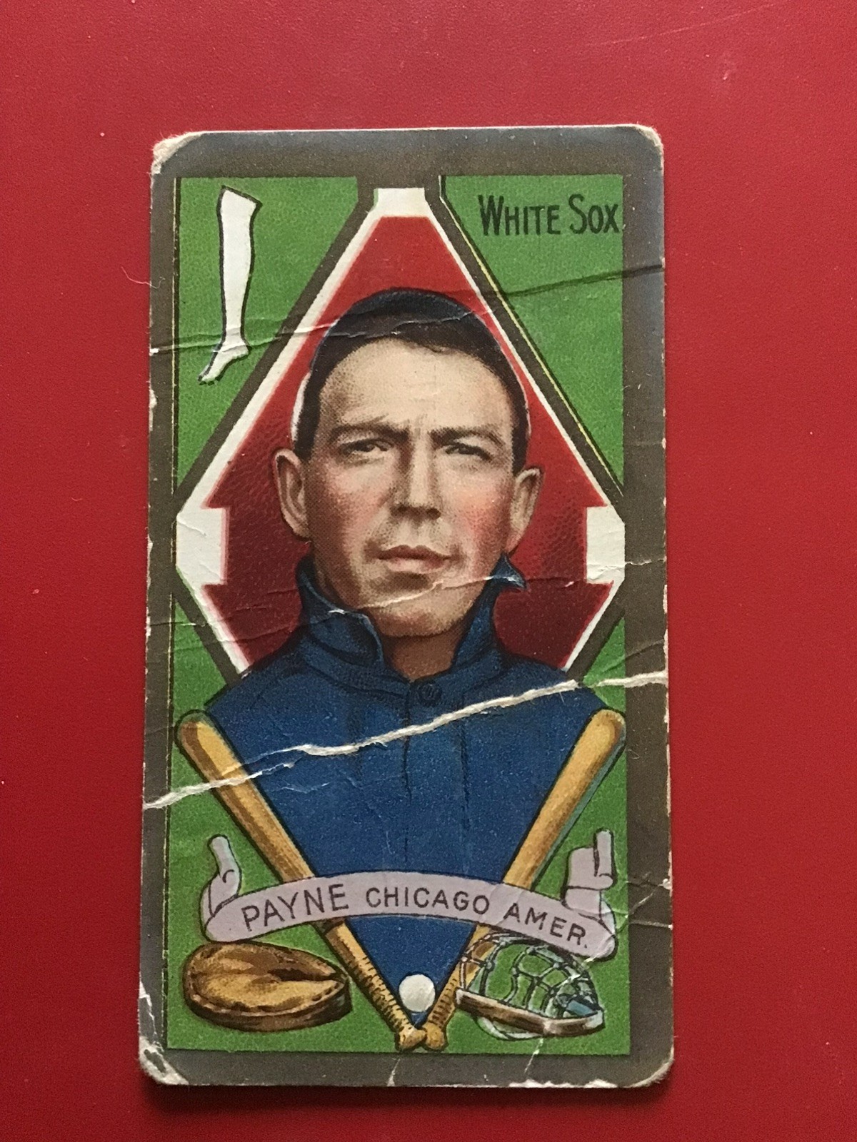 1909-11 T206 Fred Payne-Chicago White Sox-Sovereign 400