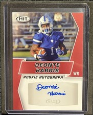 2019 Sage Hit Premier Draft - Rookie Autographs Deonte Harty #A76 (AU, RC)