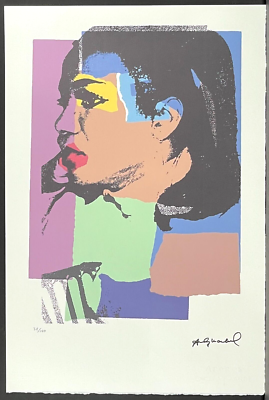 ANDY WARHOL * Ladies and Gentlemen * signed lithograph * limited
