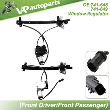 For Dodge Dakota Quad Cab Durango Power Window Regulator Front LH RH with Motor