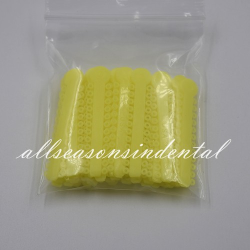 1 Pack Dental Orthodontics Elastic 1008 Pcs Ligature Ties For Choose 44 Colors - Picture 52 of 53