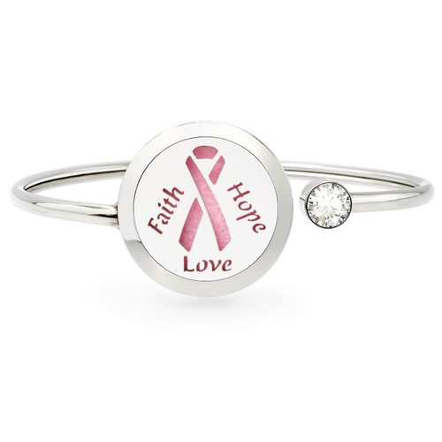 25mm  Rotatable Perfume Bangle Bracelet  Diffuser Essential Aromatherapy Locket - Picture 69 of 209