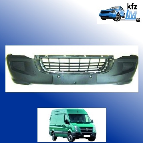 StoßStange Vorne Passend FüR VW Crafter Baujahr 06-16 Schwarz Ohne PDC-image